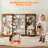 Kids Bookshelf with Toys Storage Organizer, Stuffed Animal Storage for Nursery, Playroom, Kids Room-819131501