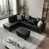 Black Faux Leather est en rupture de stock