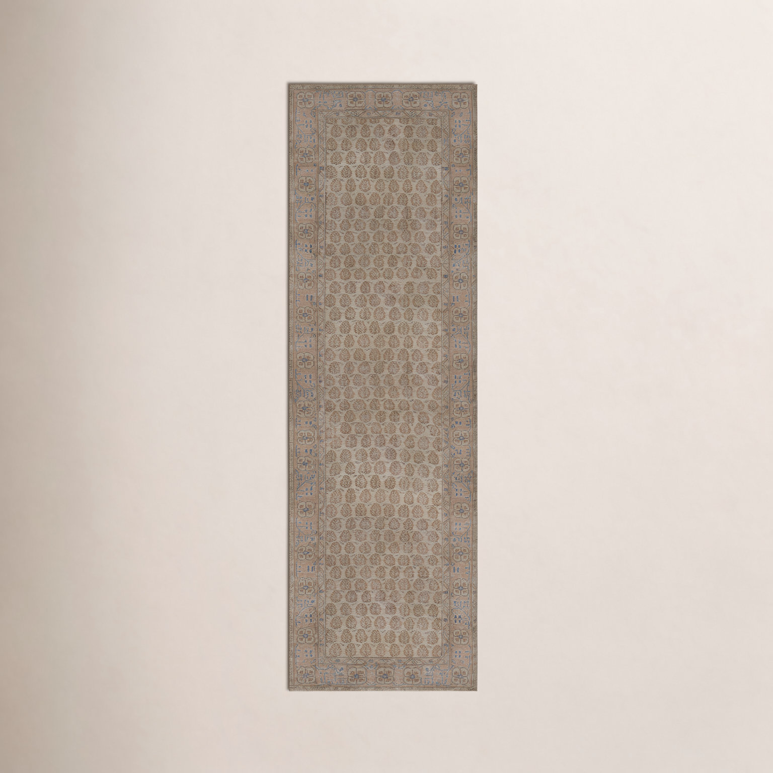 Dorset Hand-Woven Oriental Rug, Runner 2'3" x 7'6"