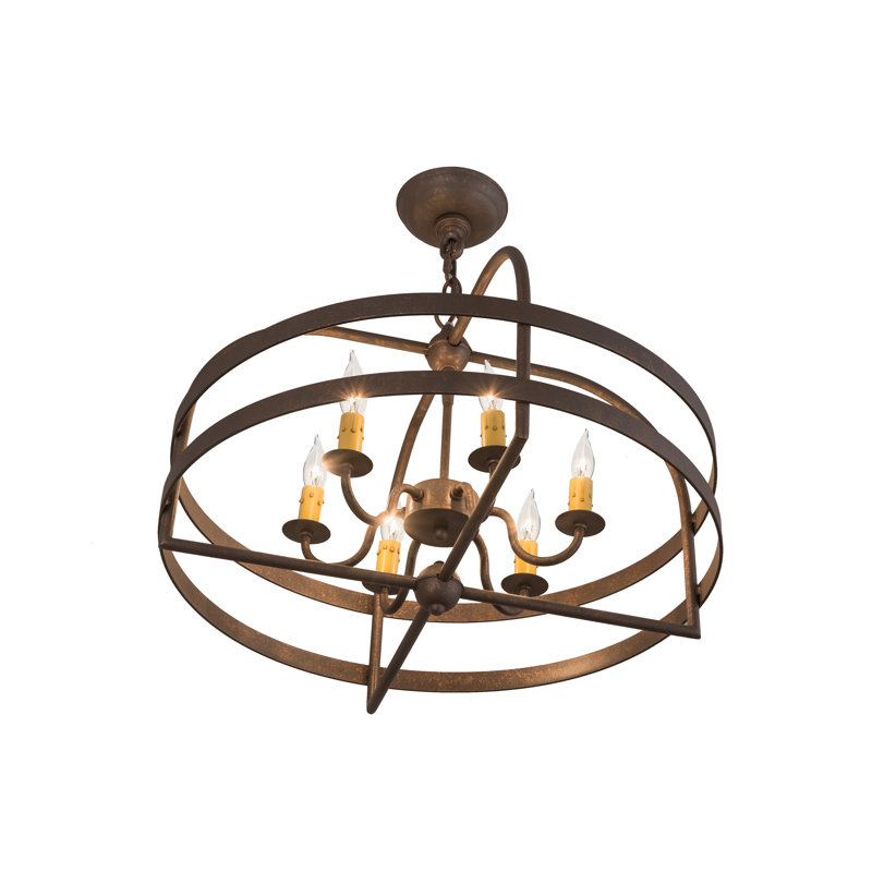 Albertson 6 - Light Chandelier