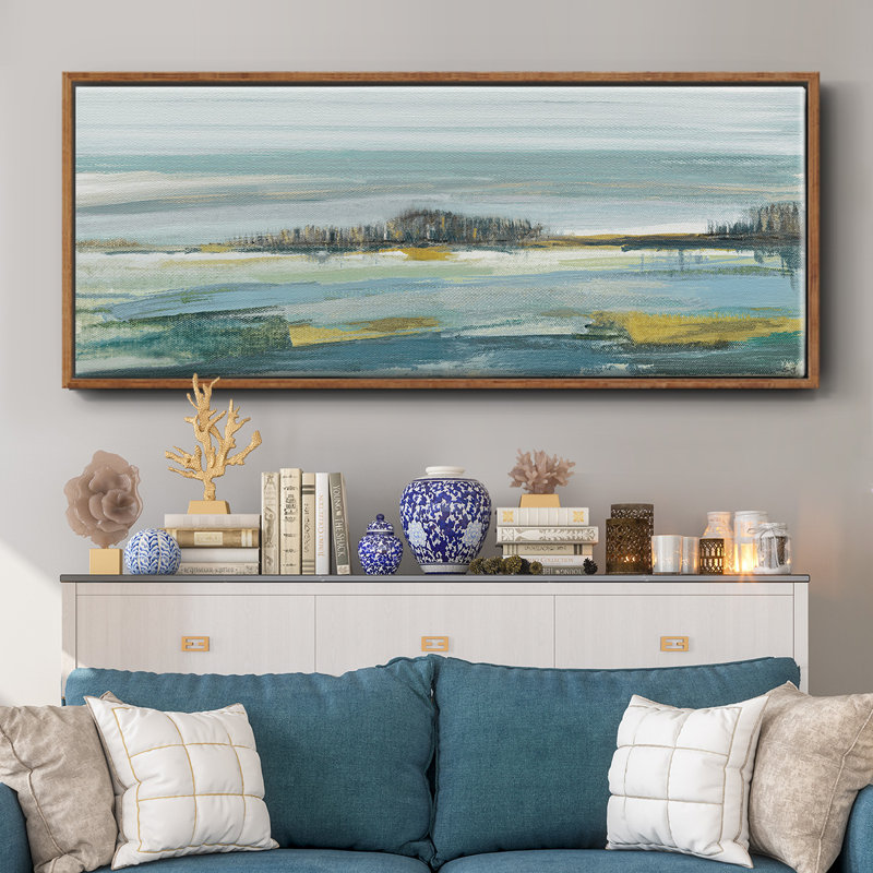 Lewbeach Vista- Framed Canvas