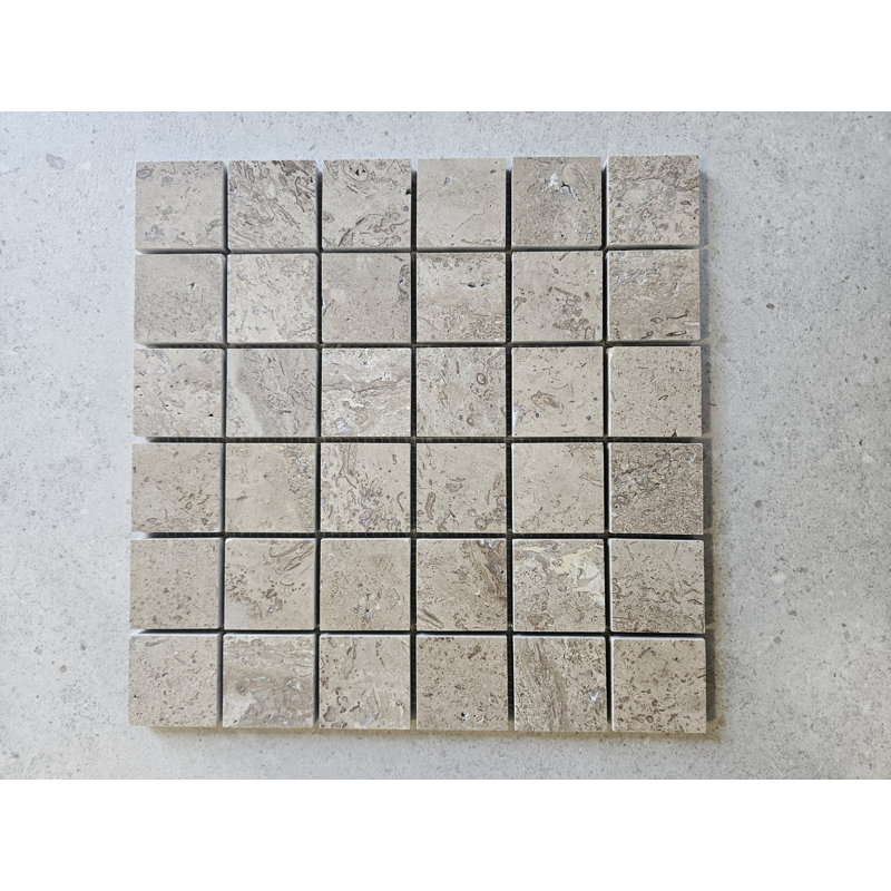 Crema Latte 2x2 Honed