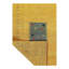 Canvello Hand-Knotted Gabbeh Gold Area Rug - 6' X 9'