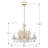 Wehr 12 - Light Glass Dimmable Classic / Traditional Chandelier-20211069