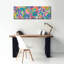 «Summer Pinata» par Hello Angel, toile murale, 60 po x 20 po