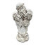 Figurine de fée de jardin de 53,5 cm de hauteur avec mangeoire à oiseaux-134833002