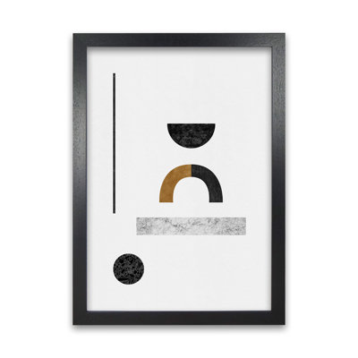 Orara Abstract Geometric III - Print