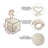 Rope Knot Fabric Weighted Floor Stop
