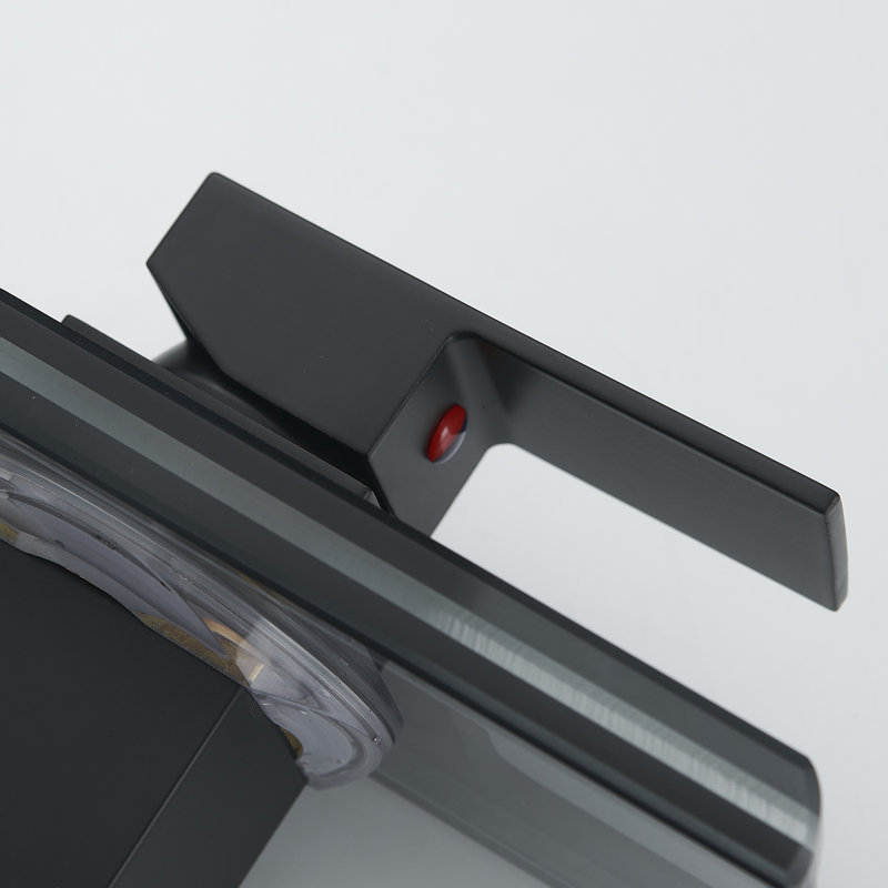 Single-Hole Bathroom Faucet, Matte Black