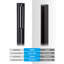 Balisage lumineux DEL basse tension Sentier, luminaire ajouré pour jardin et allée, blanc chaud, noir
