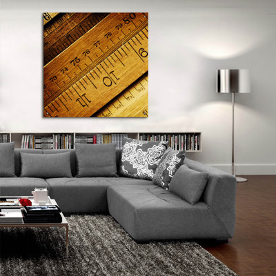 Epic Art 'Lovely Old Rulers' by Tom Quartermaine, Acrylic Glass Wall Art, 36"x36"