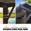 Pavillon de jardin 6,5 x 12 pi-105823085