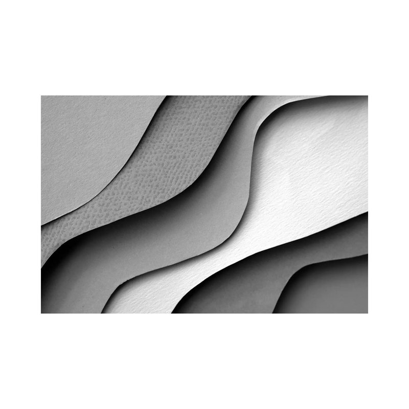Waves 1 Piece Wrapped Canvas Painting, 20.32cm H x 30.48cm W x 1.905cm D