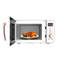 Frigidaire, 0,7 pi³ Pi. Four à micro-ondes de comptoir, rétro, noir et or-118445057