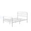 Lit plateforme moderne en métal 42 po Zinus Florence-74882159-74882156