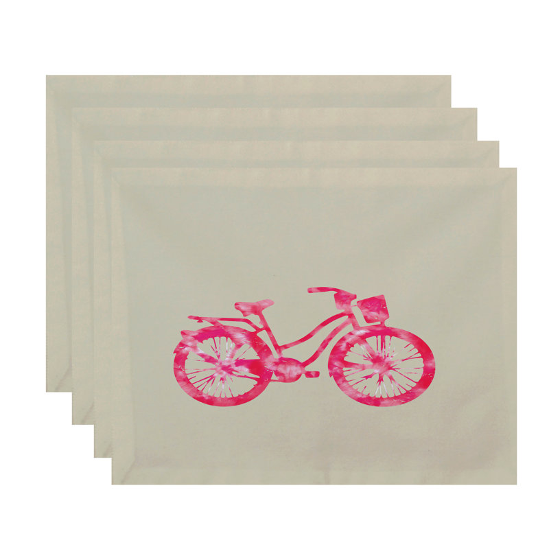 Belgrave Polyester Sports Rectangle Placemat, Pink
