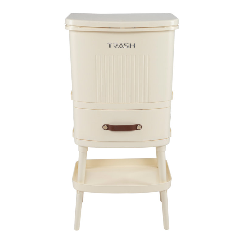 Bellis PP Open Kitchen Trash Can, 6.6 gal