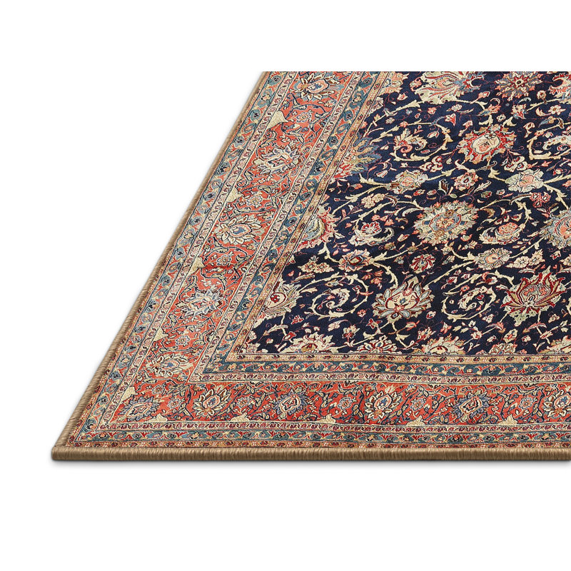 Tapis brun à motif oriental, Rectangle 5 pi x 7 pi