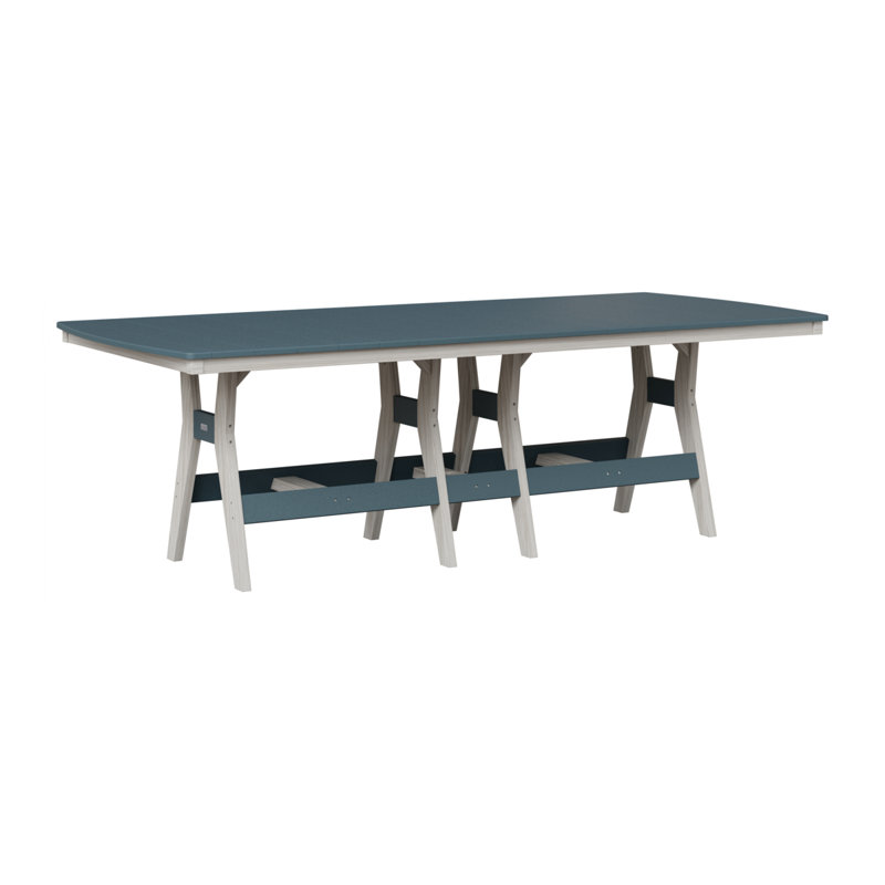 Harbor Outdoor Bar Table, White, Seashell