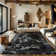 Monaco Series Abrstract Black/Gray/Ivory/Beige Area Rug