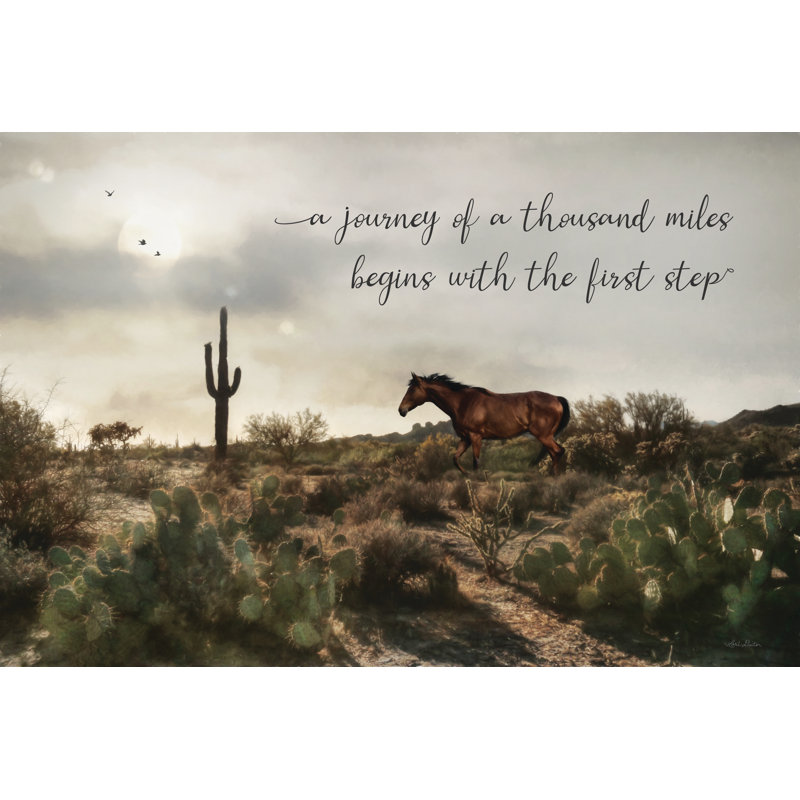 «Harristown A Journey Of A Mille Miles on Canvas» par Lori Deiter, reproduction, H 8 po x l 12 po