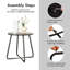 Table de bout en acier Enzor-967317414