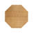 Manns Hand Knotted Loom Wool Eco-Friendly Area Rugs - Octagon, Gold Color, Contemporary Modern Design, High Pile Thick Handmade Anti Skid Area Rugs for Living Room, Bed Room-121869893-122529010