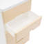 Commode 5 tiroirs avec rangement-1211712488