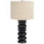 Lampe de table en bois de manguier 27 po Asta