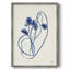 Impression encadrée FLORAL Series DCXLV - Bois massif-121379183
