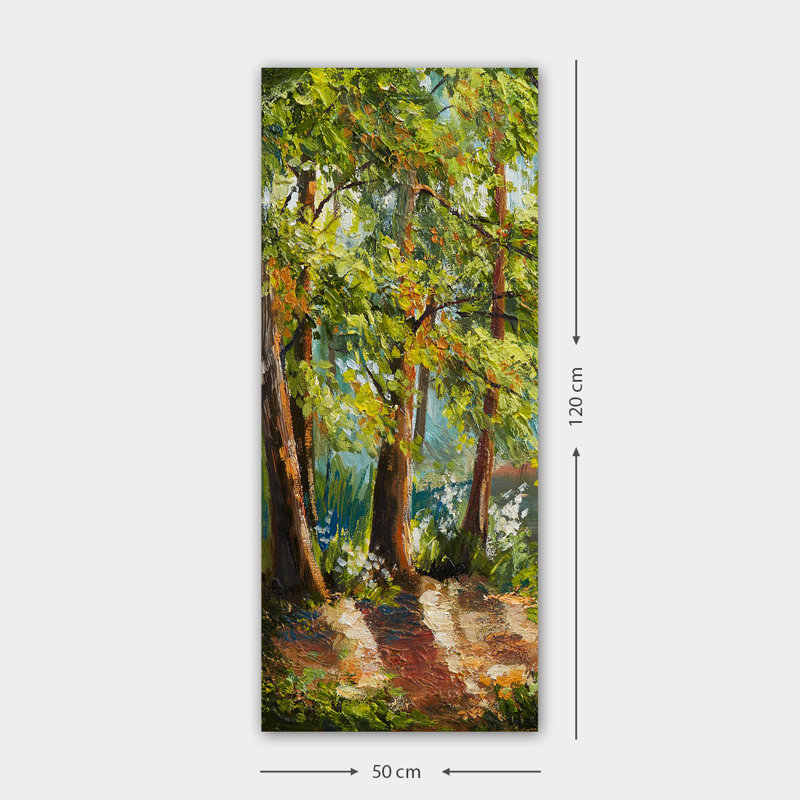 Peinture sur toile tendue