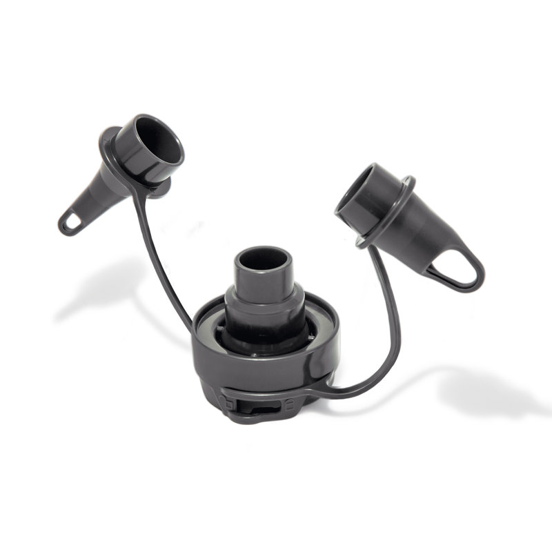 Intex Quick Fill Electric Air Mattress Pump with 3 Nozzles