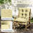 Anjelyka 22"W X 22"D Outdoor Cushions 5" Indoor And Outdoor Seat/Back Cushion-114227304