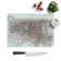 Tempered Glass Calle Gran Via in Madrid Spain Chopping Board