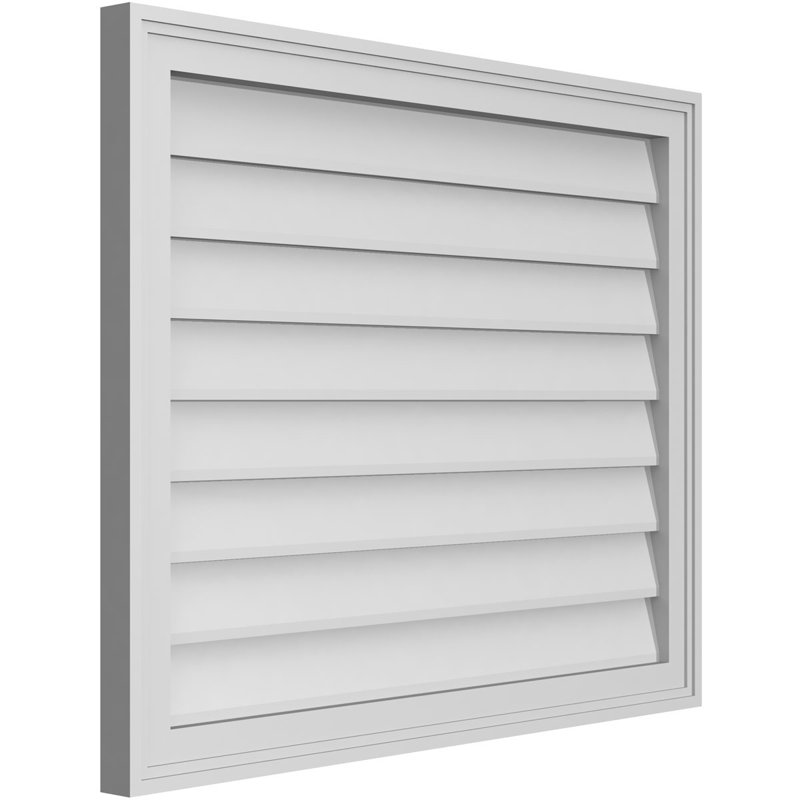 Cadre en brique, brun clair apprêté, H 26 po x l 32 po x P 1,5 po