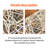 Conaway 51.18'' Rattan Tree Floor Lamp with Outlet