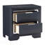 Table de chevet 2 tiroirs Midnight Blue