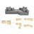 Ermajean Boneless 103.5'' Modular Sofa-1729575731
