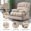 Fauteuil inclinable électrique Chenille avec massage par vibration 8 points et chauffage lombaire-106862019