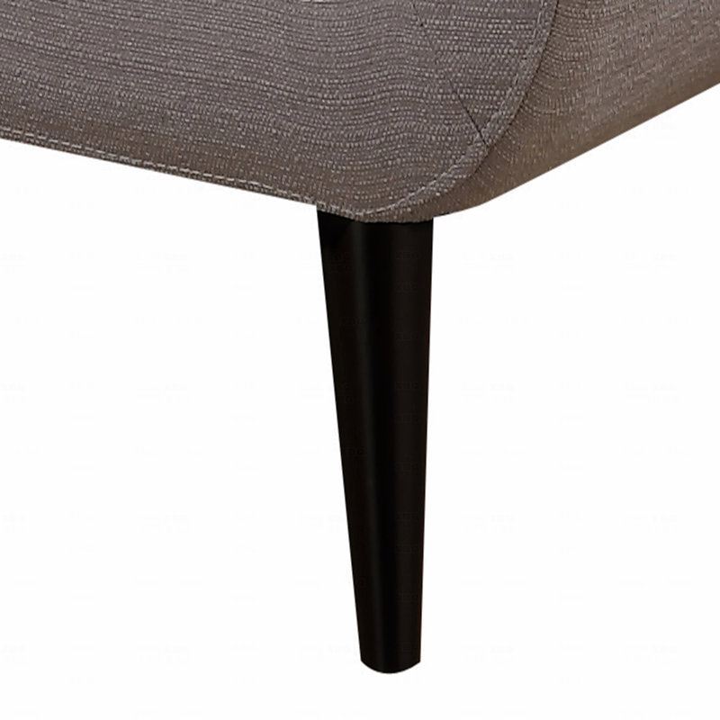 Sider Upholstered Armchair, Gray