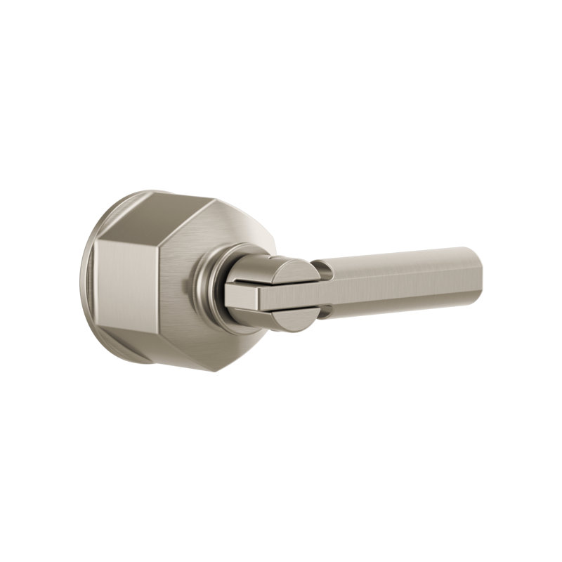 Invari® Single-Handle Floor Mount Tub Filler, Lever, Luxe Nickel