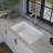 Nantucket Sinks 30 Inch  Dualmount Granite Composite Prep-Station with Side Set Drain-116929463
