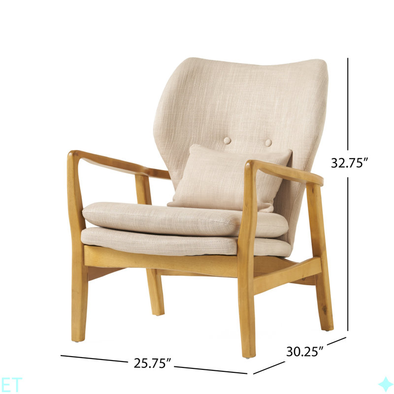 CHAISE CLUB, Naturel, Beige