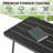 Black Steel Rectangle Patio Coffee Table