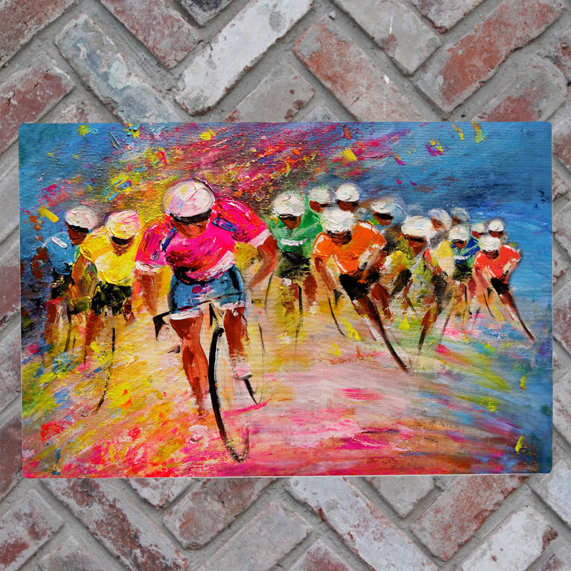 MIKI DE GOODABOOM Traditional People Wall Decor on Ceramic