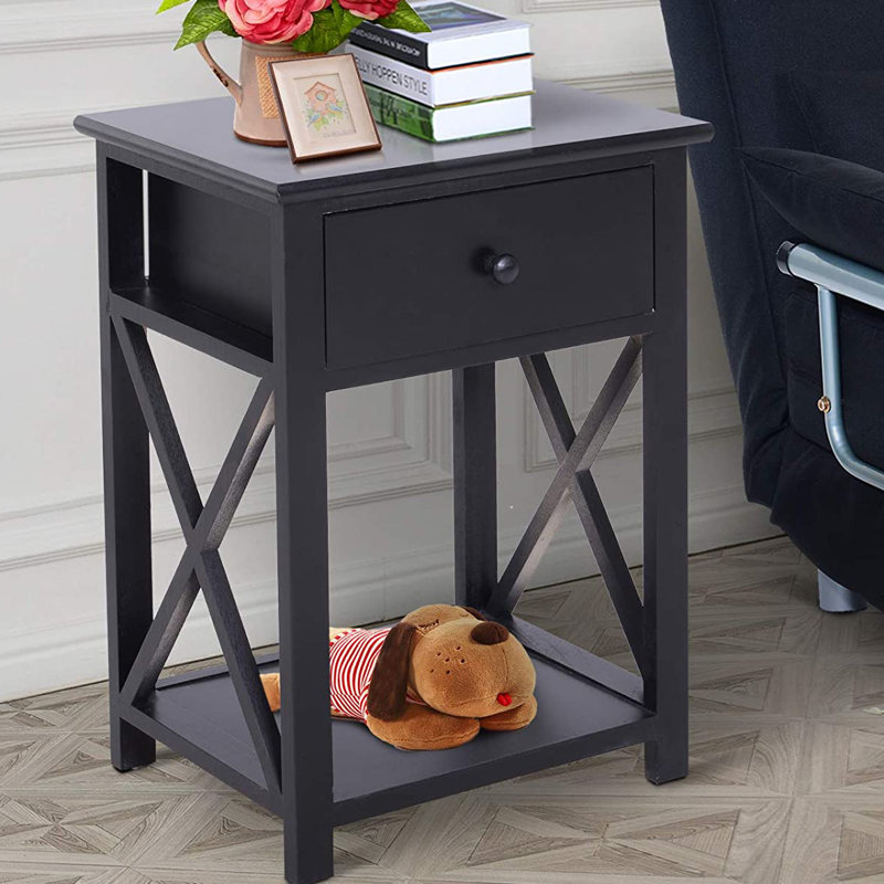 End Table, Black