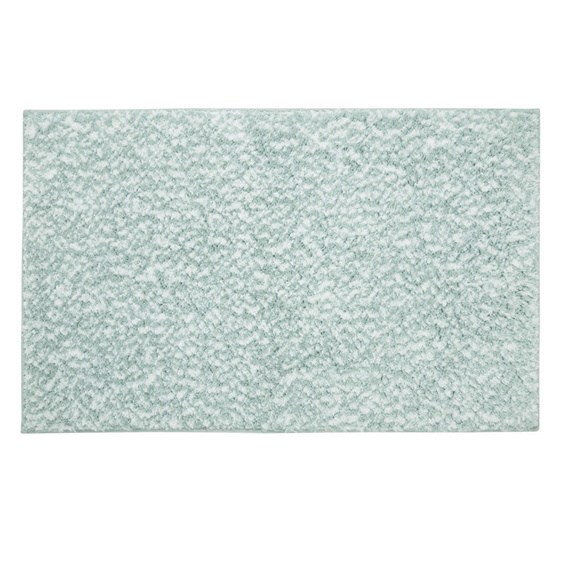 Tapis pour salle de bain Home , Simple - L 17 po x l 24 po, Vert