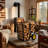 Firewood Log Cart Storage Rack