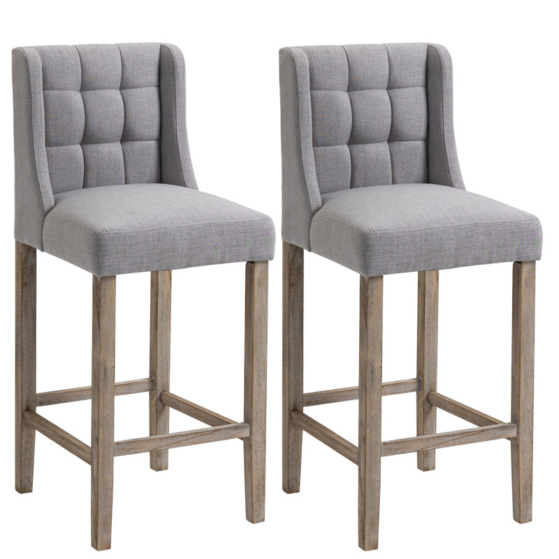 Tabouret Emsworth, gris, Tabouret de bar (siège d’une hauteur de 30 po)