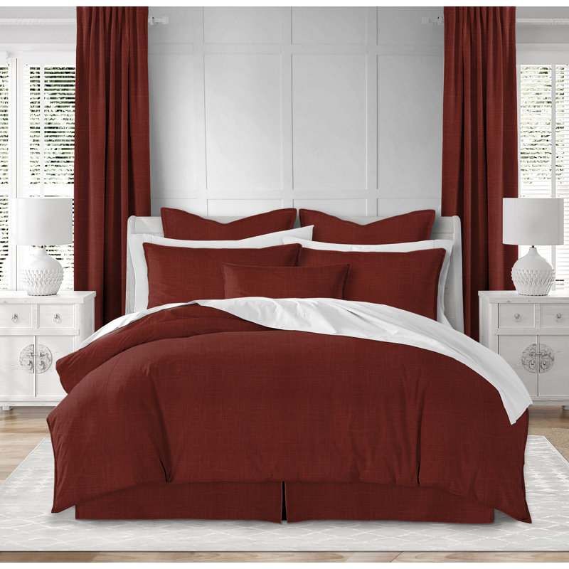 Luxe Comforter Set, King Comforter + 2 Shams, White